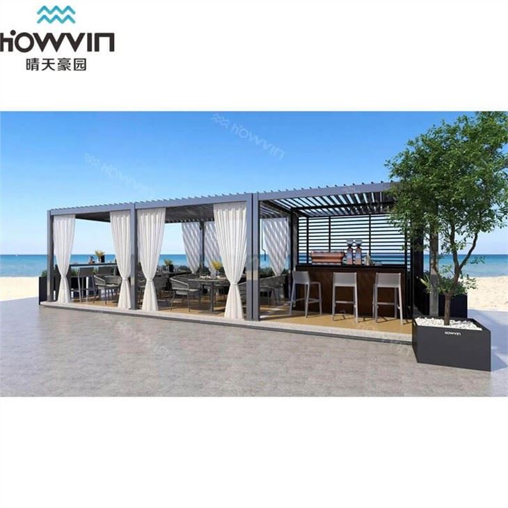 Aluminium Vented Gazebo Pergola