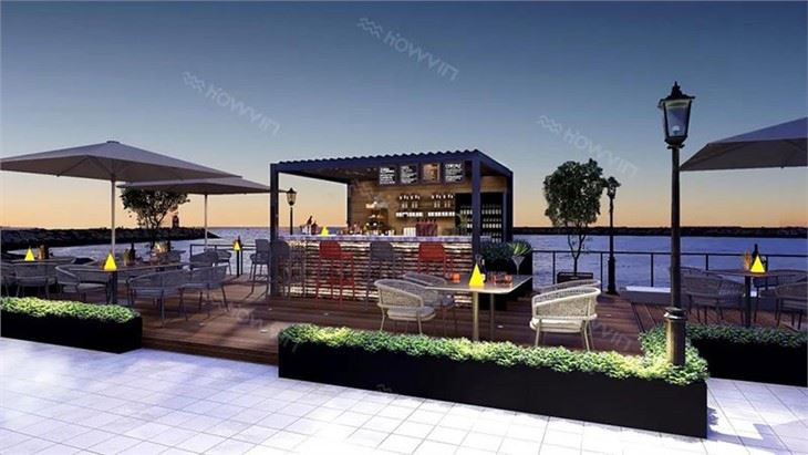 Patio Deck With Pergola