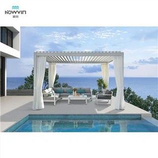 지붕이있는 3m X 3m Pergola